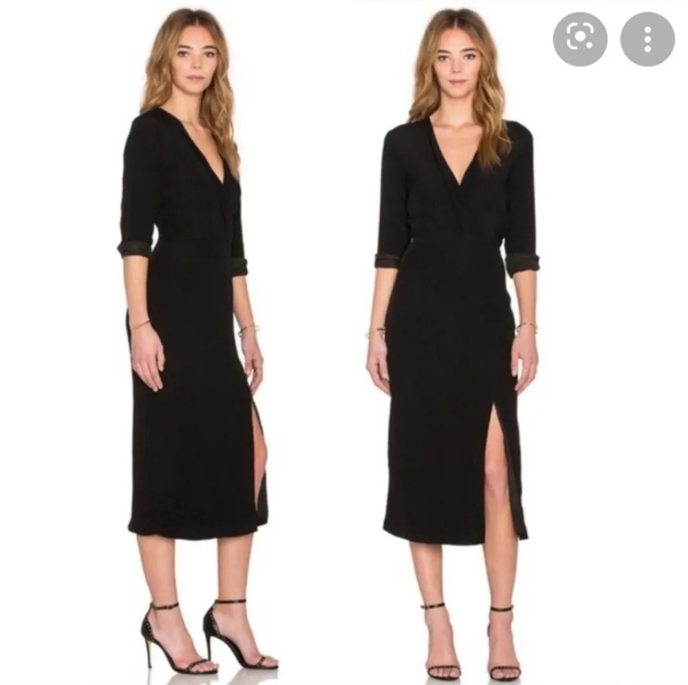 C/Meo‎ Collection Bedroom Wall  LS Dress Black Size Sm